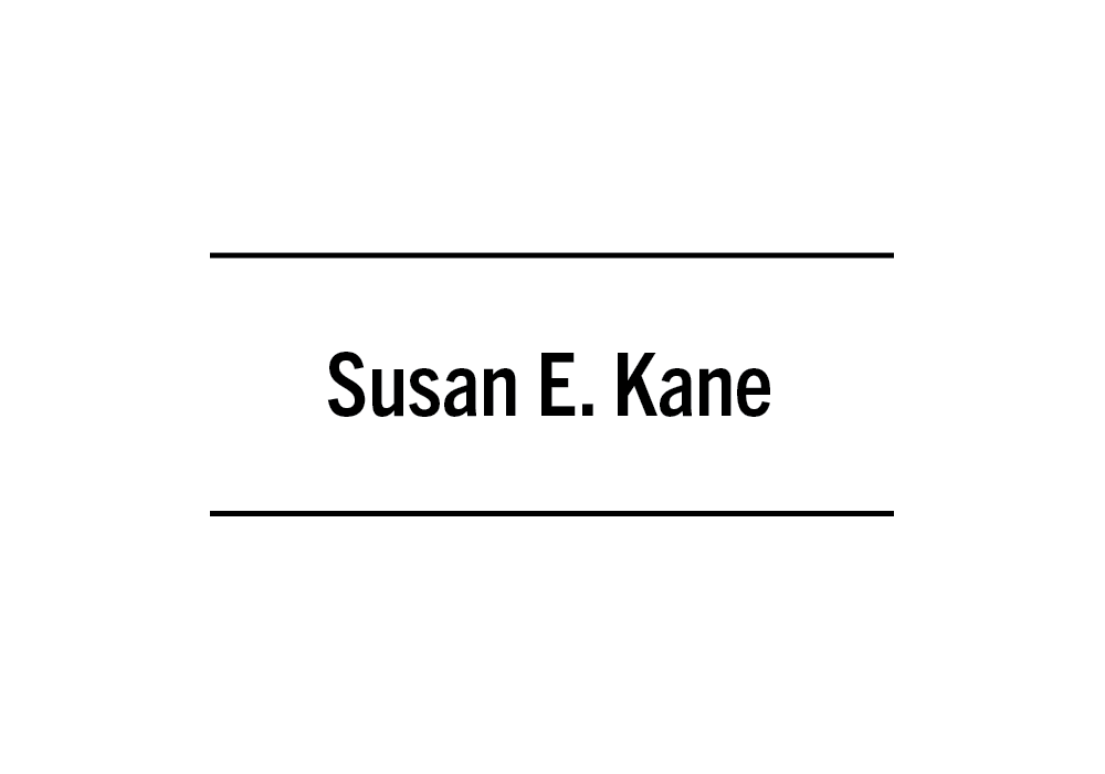 Susan E Kane